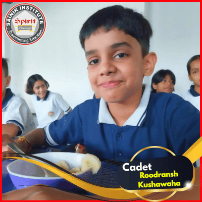 Cadet Rudransh Kushwaha from Madhya Pradesh Shares His Experience at Sainik Institute Lucknow